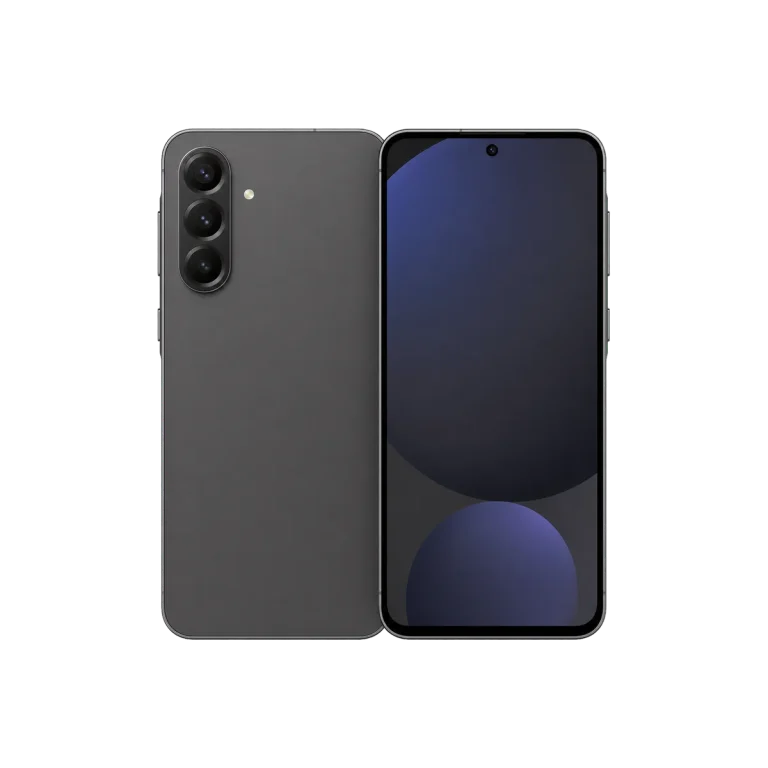 Samsung Galaxy A56 5G sedd framifrån och bakifrån