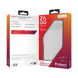 ZAGG Google Pixel 9/9 Pro genomskinligt fodral